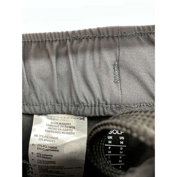 Adidas Golf Joggers‎ Men Medium Black Windbreaker Stretch Waist Workout Training - Picture 6 of 6